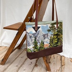 Novella Studio Handmade Needlework Tote